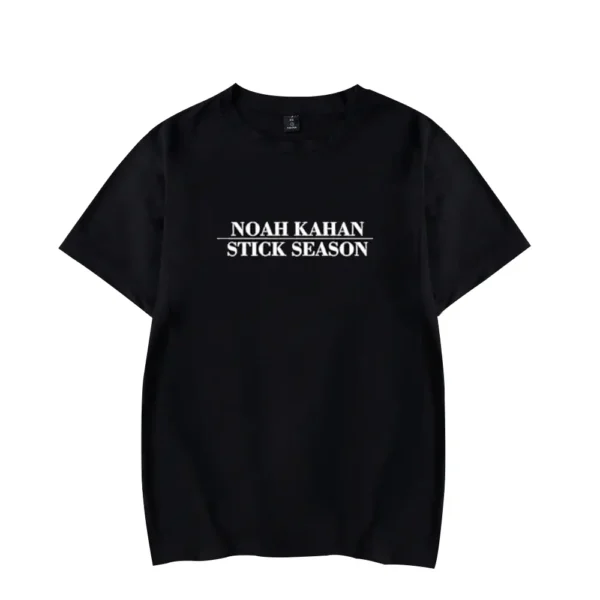Noah Kahan Minimal Tour T-Shirt Black