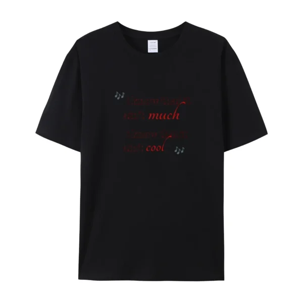 Words by Noah Kahan T-Shirt Black