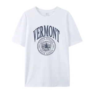 Stick Season Collegiate Tee White