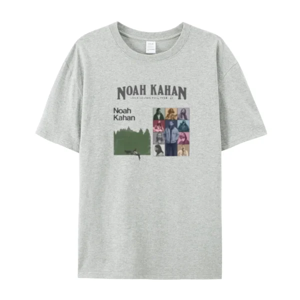 Noah Kahan Stick Season T-Shirt Grey
