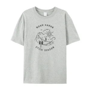 Noah Kahan Cool Camps T-Shirt Grey