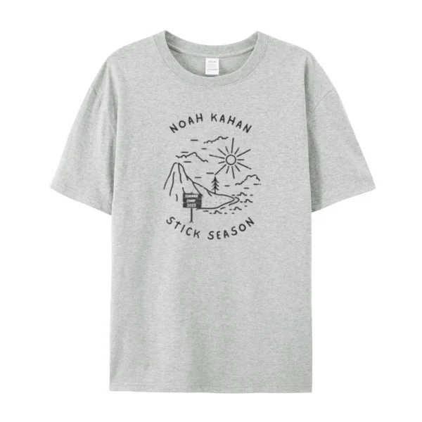 Noah Kahan Cool Camps T-Shirt Grey