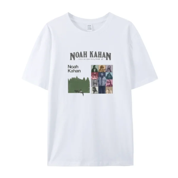 Noah Kahan Stick Season T-Shirt White