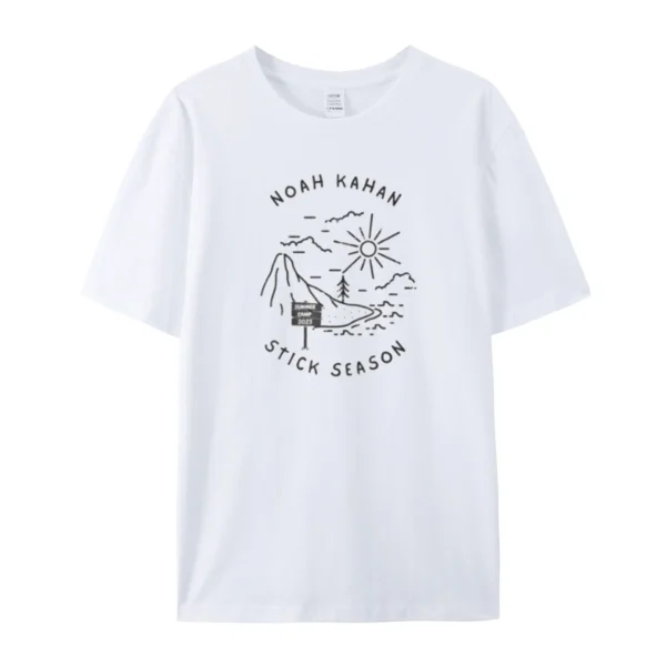 Noah Kahan Cool Camps T-Shirt White