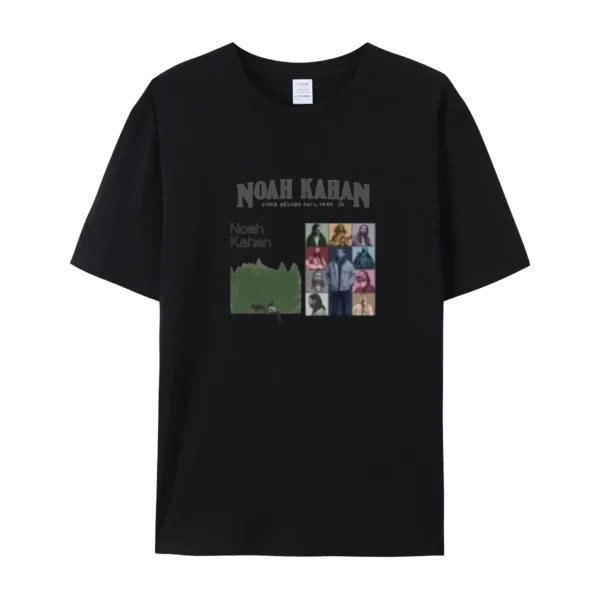 Noah Kahan Stick Season T-Shirt Black