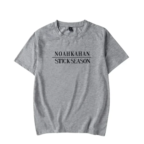 Noah Kahan Minimal Tour T-Shirt Grey